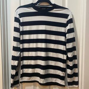 SSLR long sleeve striped tee